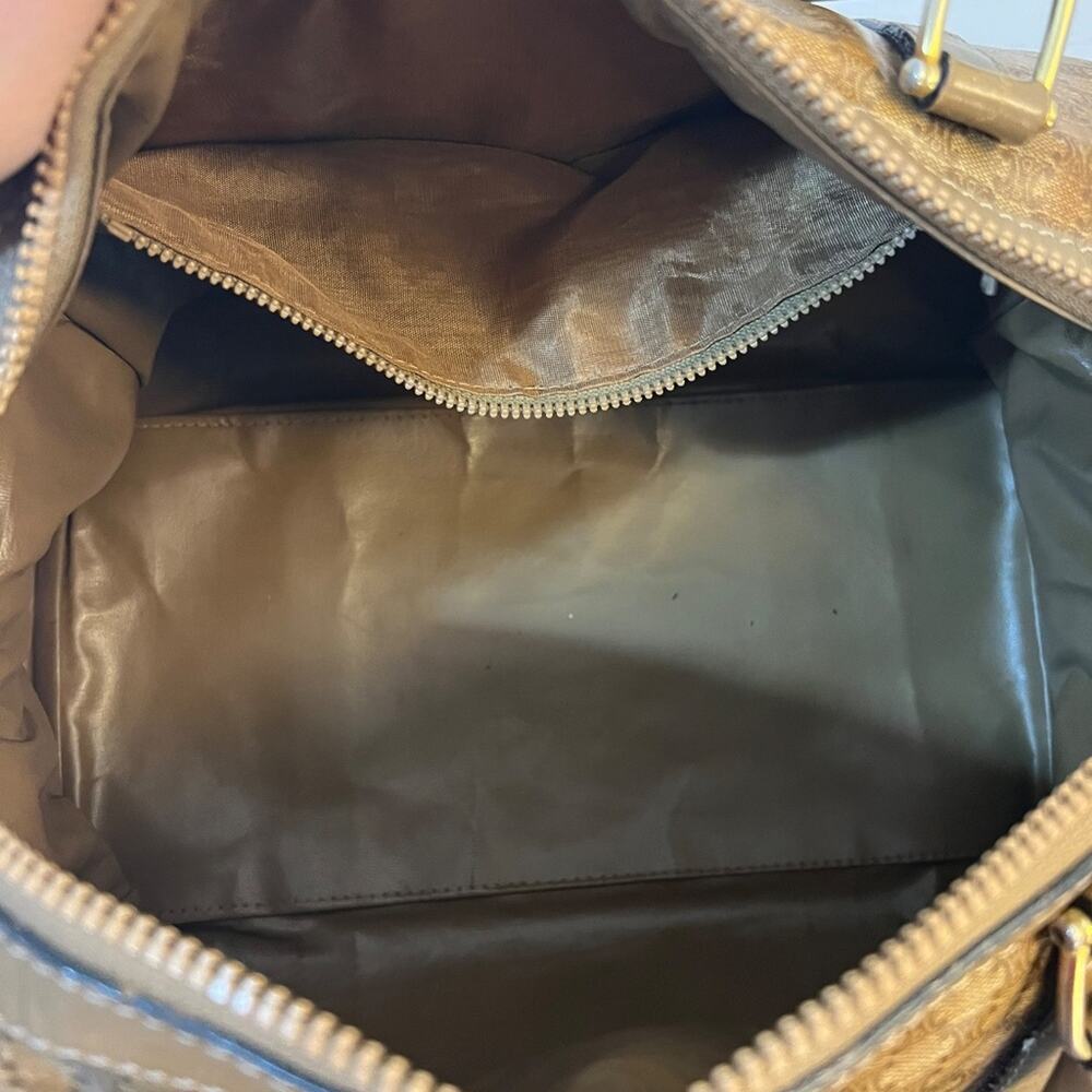 Celine Boston Bag - Macadam Print - Picture 11 of 14